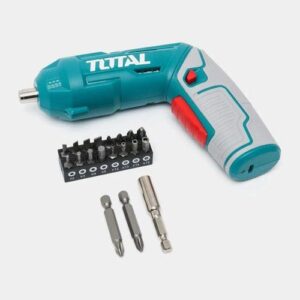 Total Lithium-Ion cordless screwdriver Voltage: 4V