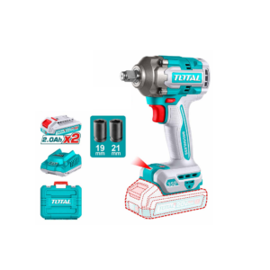 Total Cordless impact wrench 350Nm