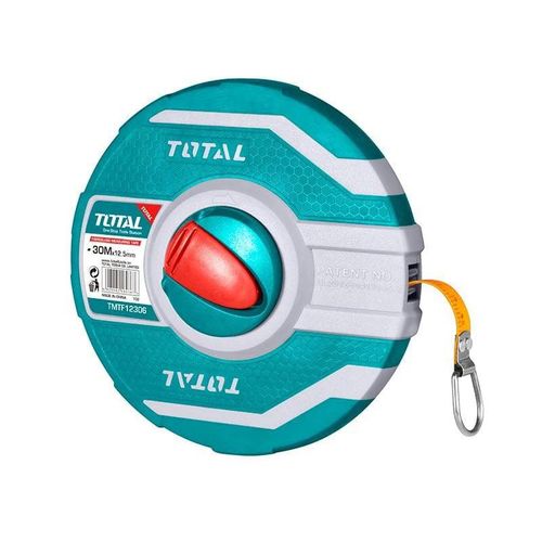 Total Fibreglass measuring tape 30mx12.5mm