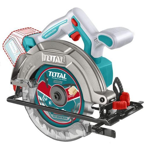Total Cordless circular saw 165mm 20V