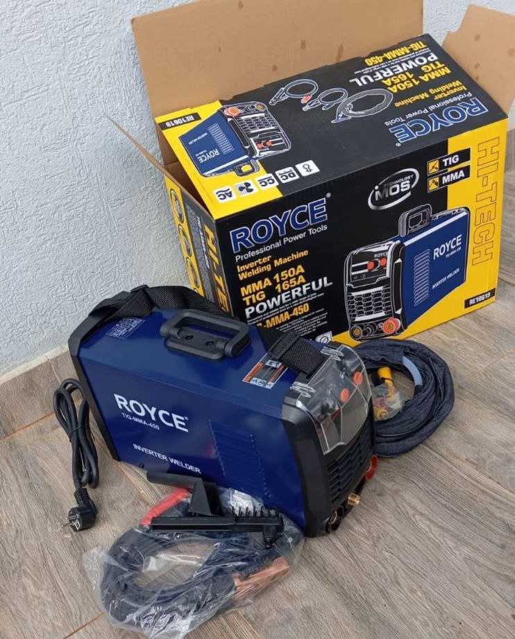 Royce TIG-MMA-450 Inverter Welding Machine.