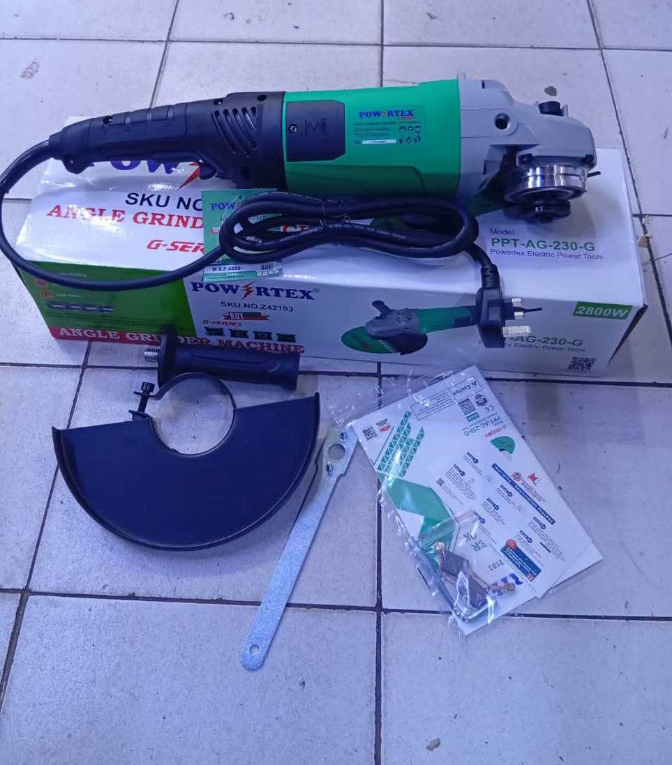Powetex 9" (230mm) Angle Grinder 2800w