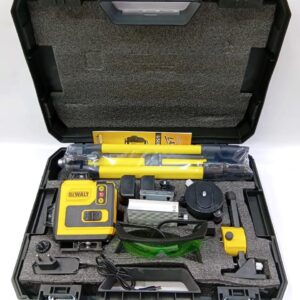 DeWalt green laser level kit, featuring a 360-degree line laser