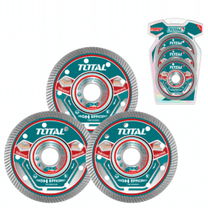 Total Diamond disc set for cordless angle grinder 3Pcs/set