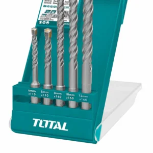 Total Hammer drill bits set 5pcs